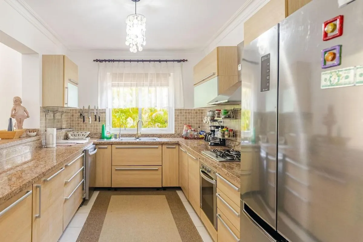 Private Punta Cana Villa With Pool & Golf View